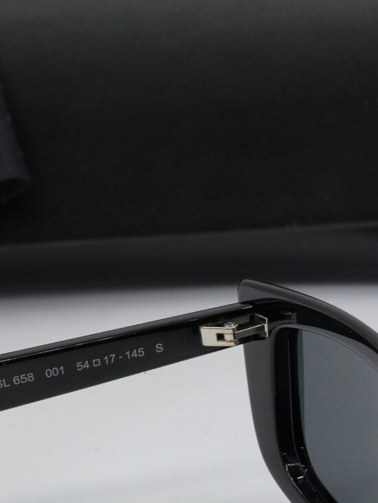 Saint Laurent SL658 001 Cat Eye Sunglasses -Black main image 11